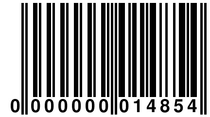 0 000000 014854