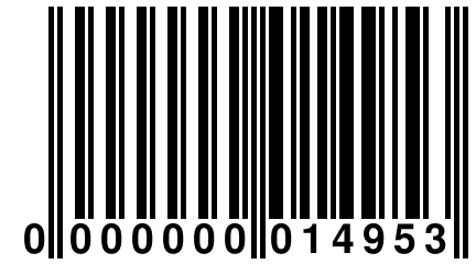 0 000000 014953