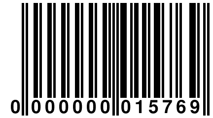 0 000000 015769