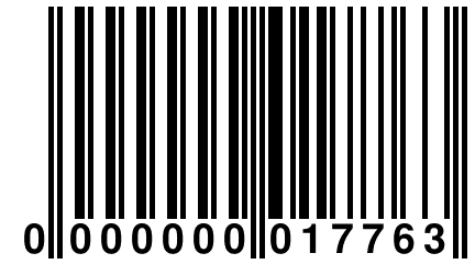 0 000000 017763