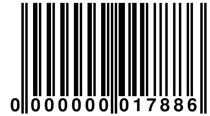 0 000000 017886