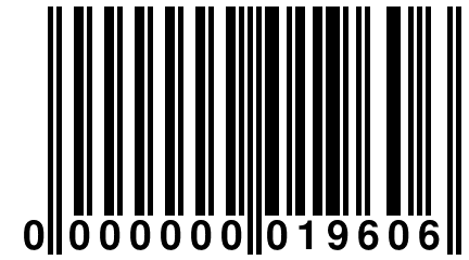 0 000000 019606