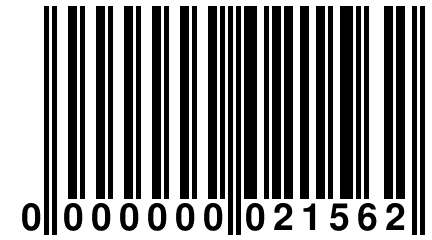 0 000000 021562