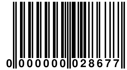 0 000000 028677