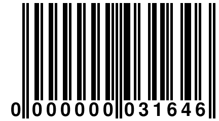 0 000000 031646