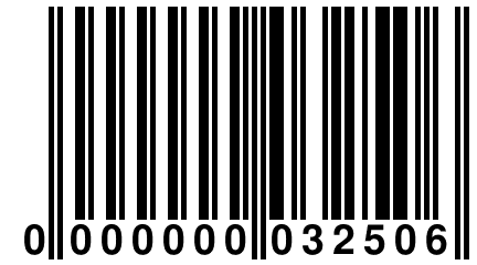 0 000000 032506