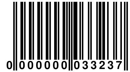 0 000000 033237