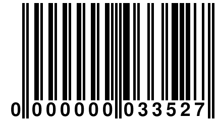 0 000000 033527