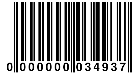 0 000000 034937