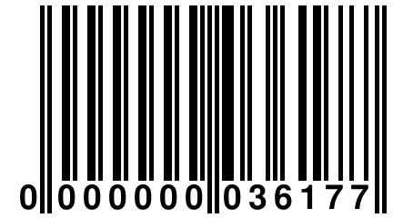 0 000000 036177