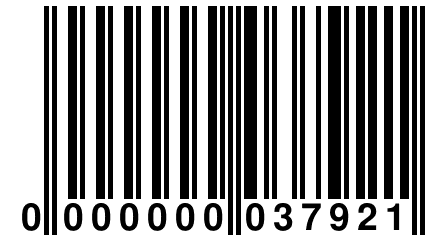 0 000000 037921