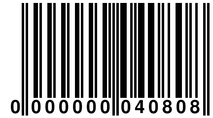 0 000000 040808