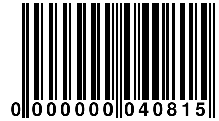 0 000000 040815