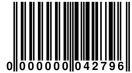 0 000000 042796