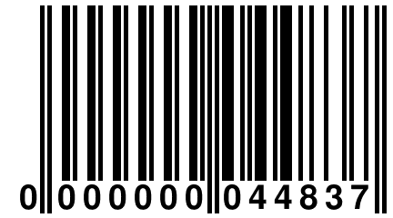 0 000000 044837