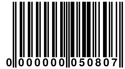 0 000000 050807