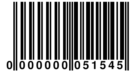 0 000000 051545