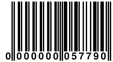 0 000000 057790