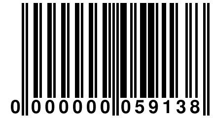 0 000000 059138