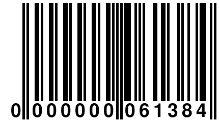 0 000000 061384