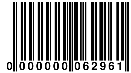 0 000000 062961