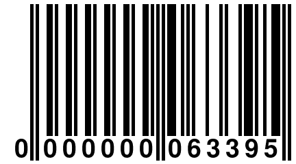 0 000000 063395