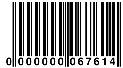 0 000000 067614