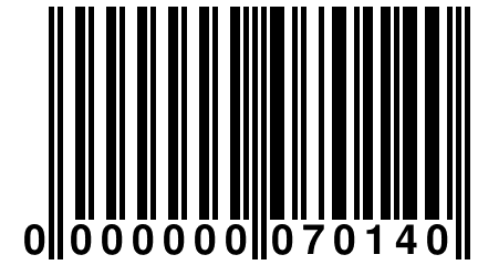 0 000000 070140