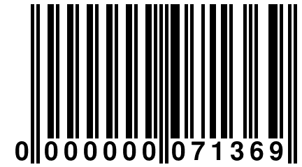 0 000000 071369