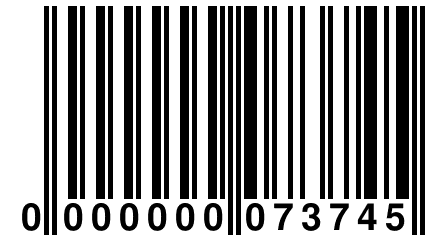 0 000000 073745