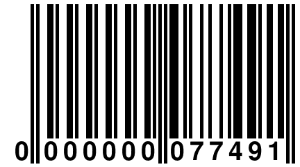 0 000000 077491