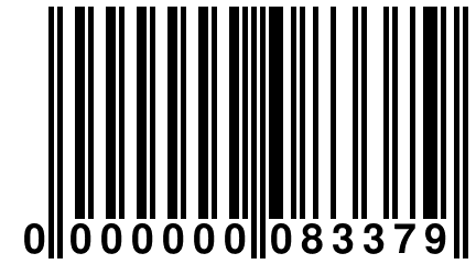 0 000000 083379