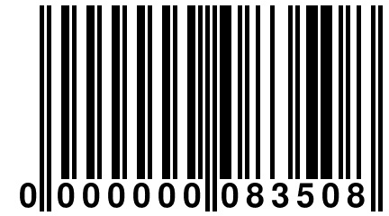 0 000000 083508