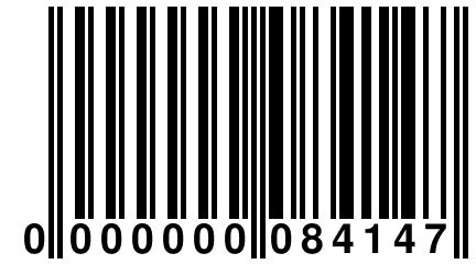 0 000000 084147