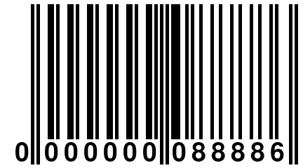 0 000000 088886