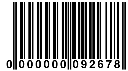 0 000000 092678