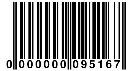 0 000000 095167