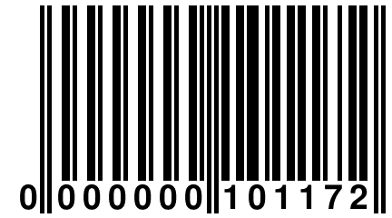 0 000000 101172