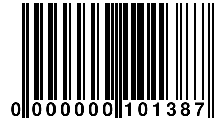 0 000000 101387