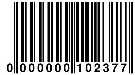 0 000000 102377