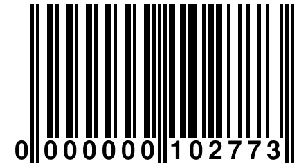 0 000000 102773