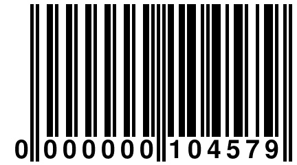 0 000000 104579