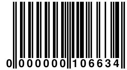 0 000000 106634