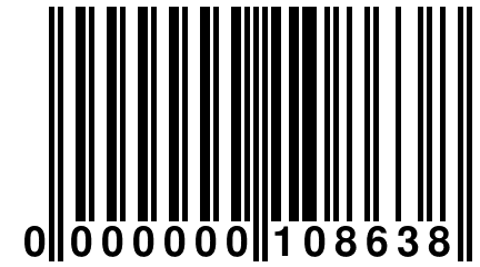 0 000000 108638