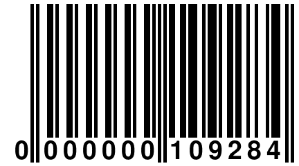 0 000000 109284