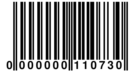 0 000000 110730