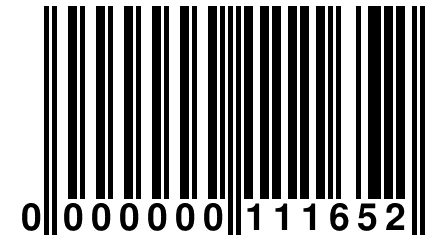 0 000000 111652