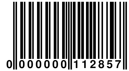 0 000000 112857