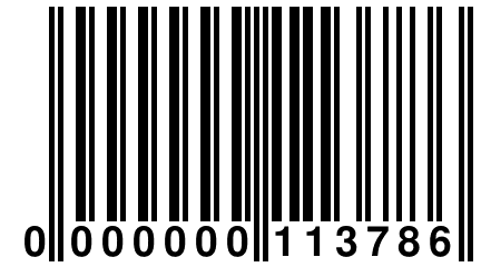 0 000000 113786