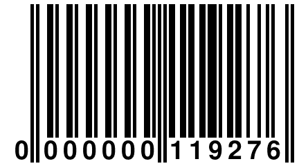 0 000000 119276